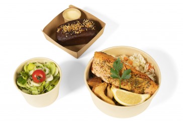 LUNCH BOX DOS DE SAUMON