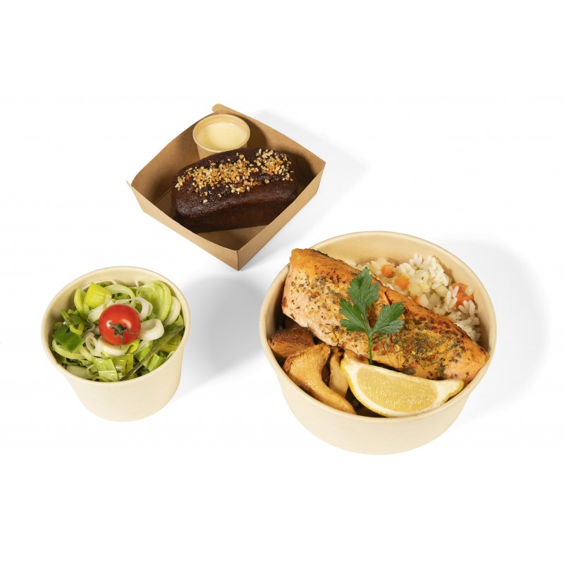 LUNCH BOX DOS DE SAUMON