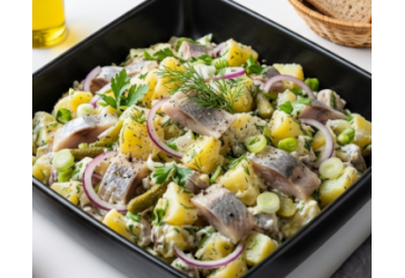 SALADE DE HARENG POMMES DE...
