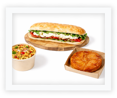 Sandwich box gourmand