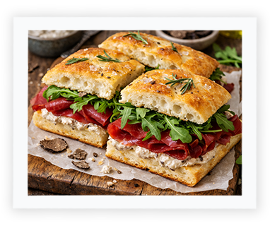 Sandwich box gourmand