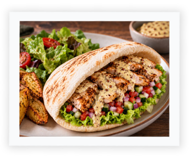 Sandwich box gourmand