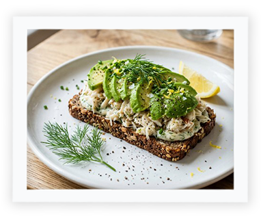 Sandwich box gourmand