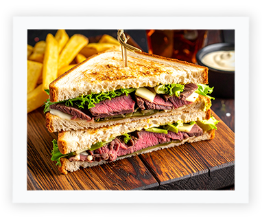 Sandwich box gourmand